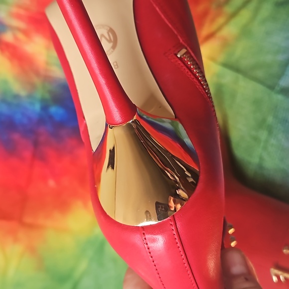 MICHAEL KORS LEATHER AMAL ANKLE BOOTIE SZ. 8.5 M - Picture 8 of 16